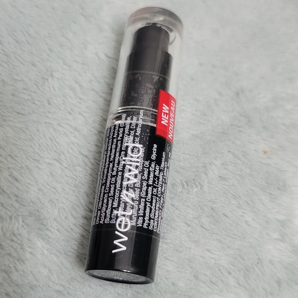 WET N' WILD Megalast Matte Lip Color: Black Out 0.11oz Sealed Tube - Vegan